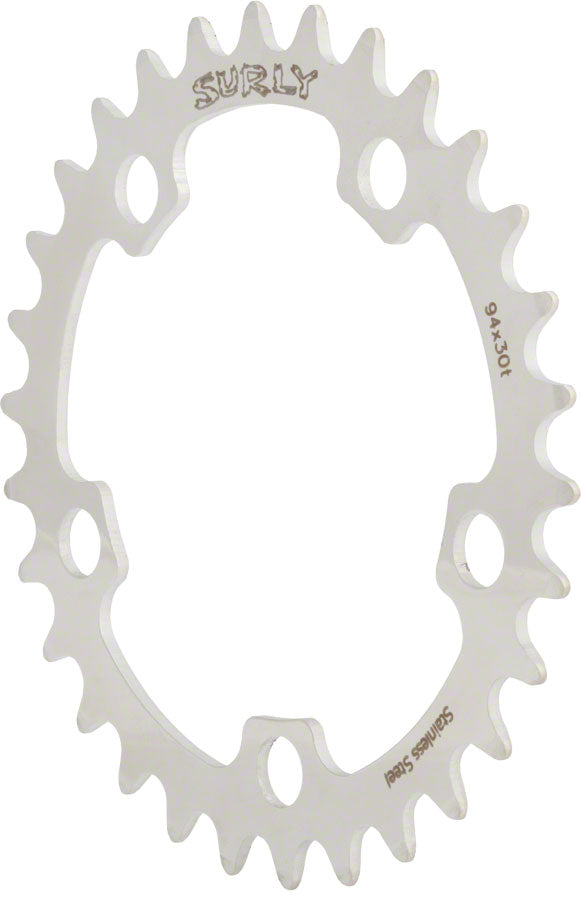 CR0064.jpg: Image for Surly Ring 38t x 110mm Stainless Steel
