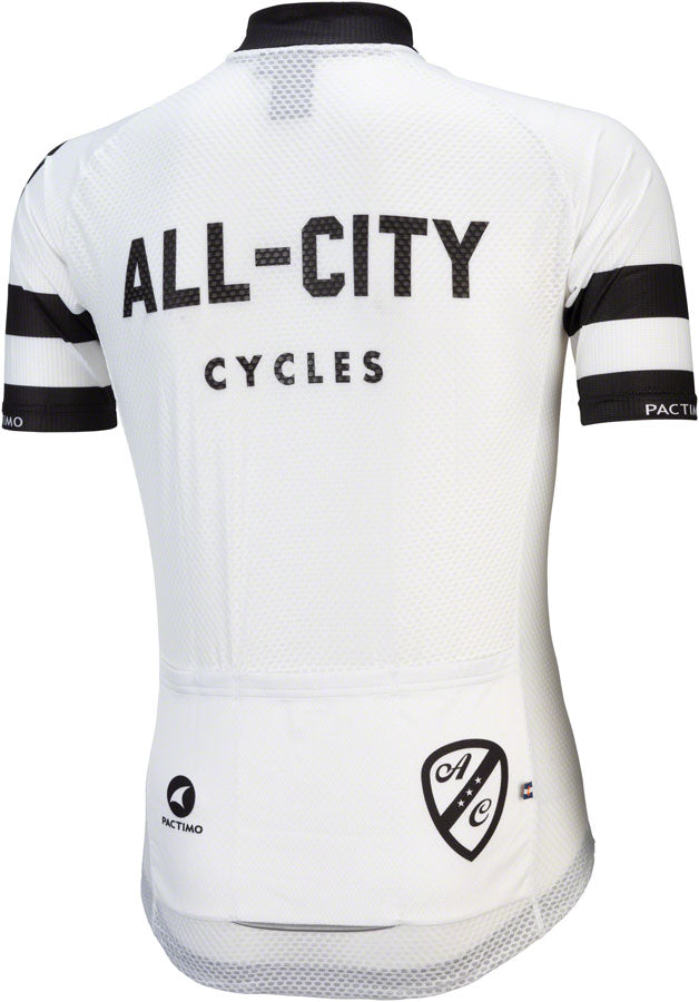 JT1991-01.jpg: Image for All-City Classic Jersey - White/Black, Short Sleeve, Men's, Large