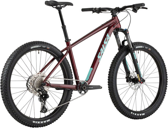 Rangefinder Deore 12 27.5+ Bike - Dark Red