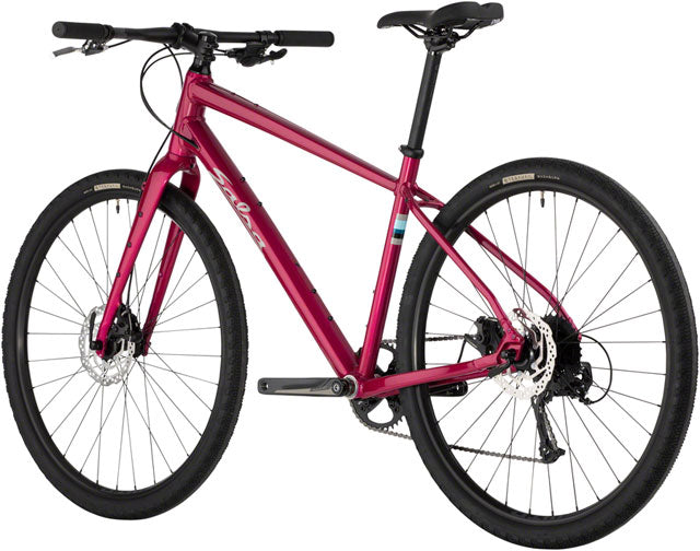 Journeyer Flat Bar Acolyte 650 Bike - Red