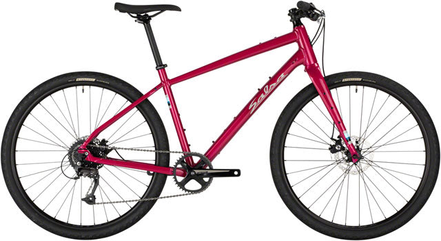 Journeyer Flat Bar Acolyte 650 Bike - Red