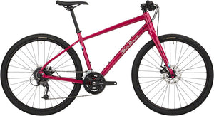 Journeyer Flat Bar Altus 650 Bike - Red