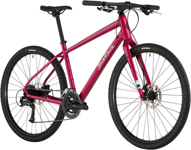 Journeyer Flat Bar Altus 650 Bike - Red