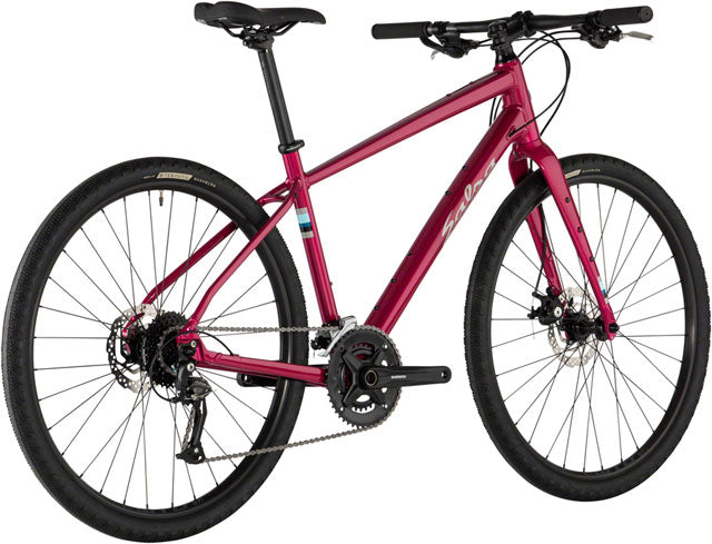 Journeyer Flat Bar Altus 650 Bike - Red