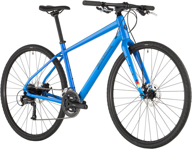 Journeyer Flat Bar Altus 700 Bike - Blue