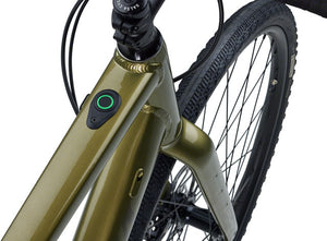 Confluence Apex 1 Drop Bar Ebike - Avocado Green