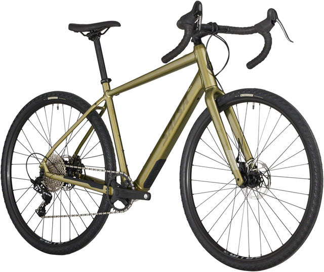 Confluence Apex 1 Drop Bar Ebike - Avocado Green