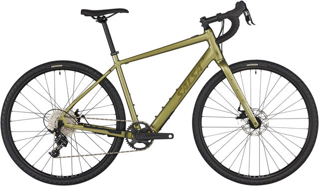 Confluence Apex 1 Drop Bar Ebike - Avocado Green