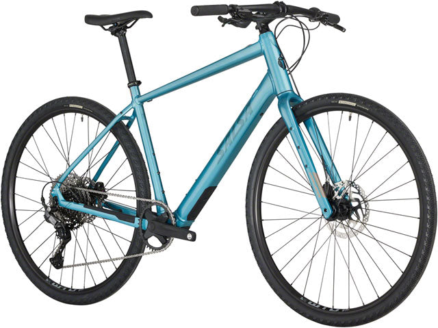 Confluence Cues 11 Flat Bar Ebike - Dark Cyan