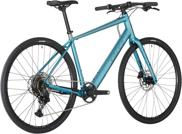 Confluence Cues 11 Flat Bar Ebike - Dark Cyan