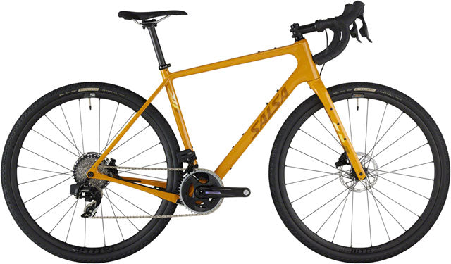 Warbird C Force AXS Wide Bike - Mustard