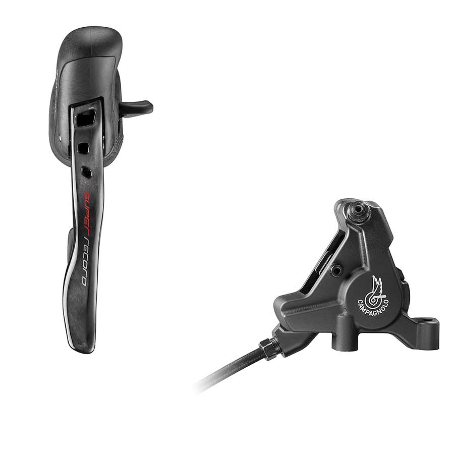 Super Record 12-Speed Disc Brake Shift Lever and Caliper