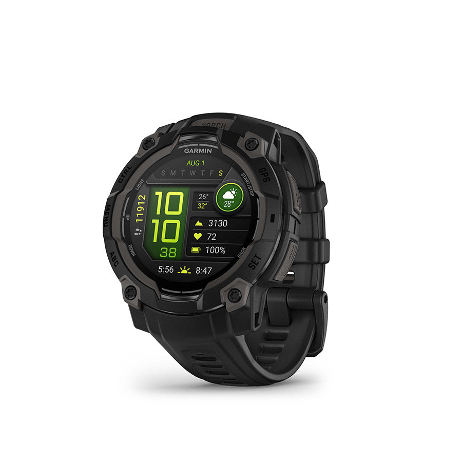 Garmin Instinct 3 GPS Smartwatch - 45mm AMOLED Black/Black
