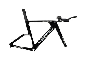 Specialized Shiv Tt S-Works Module Gloss Tarmac Black / Metallic White Silver Xs