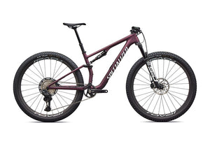 2026 Specialized Epic 8 Expert Di2 Bike Satin Bordeaux Metallic / White Xs