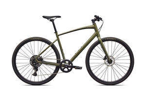 2026 Specialized Sirrus X 2.0 Km Bike Gloss Laruel Green Metallic / Sandstone Metallic Frost Reflective Xxs