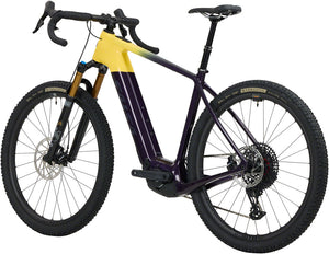 Tributary C Force XO AXS Transmission SUS Ebike - Amethyst/Yellow