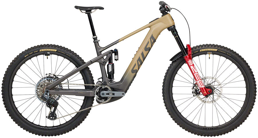 Notch C GX AXS Transmission Ebike - 29" Carbon Black / Walnut