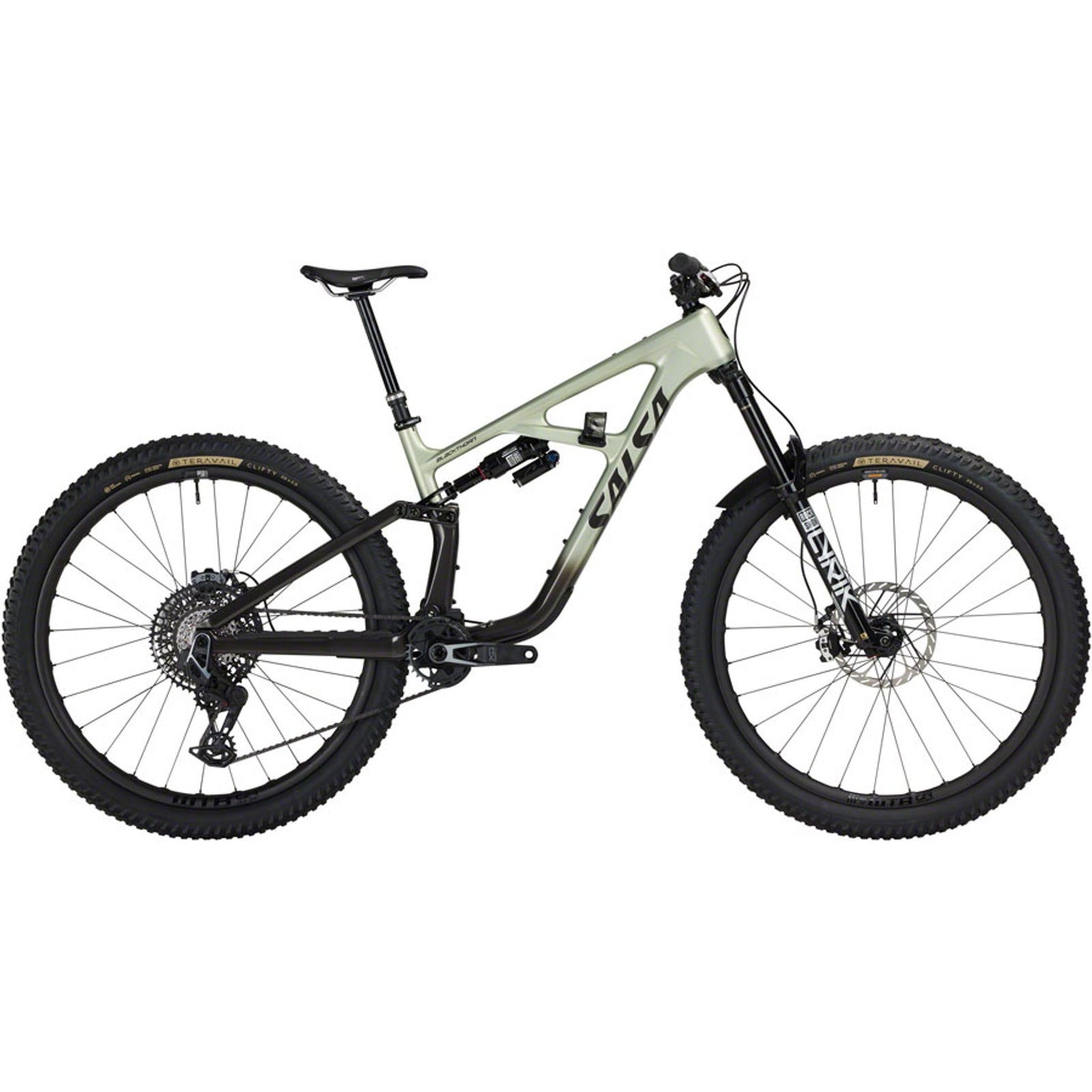 Blackthorn 145 C XO Eagle AXS Transmission Bike - Coffee Black/Sage