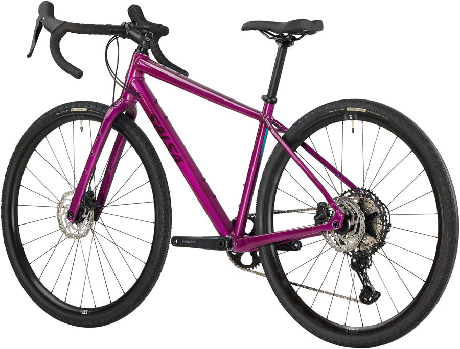 Journeyer GRX 610 1x12 700c Bike - Dark Magenta