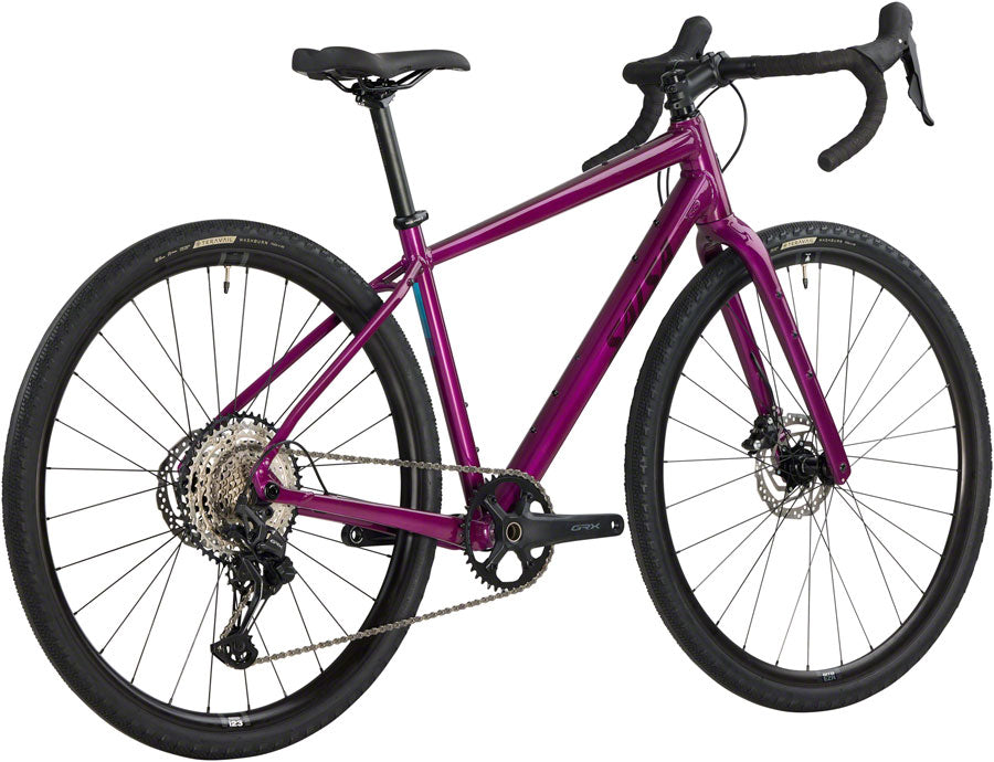 Journeyer GRX 610 1x12 700c Bike - Dark Magenta