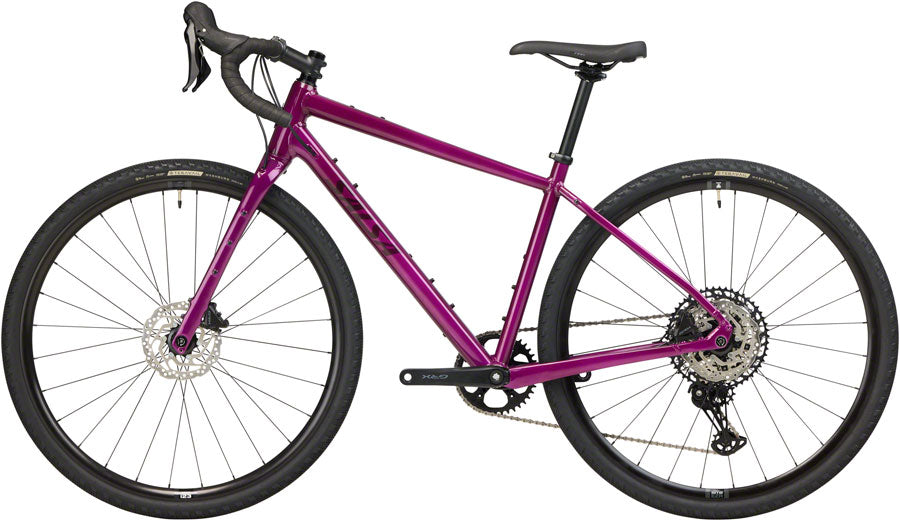 Journeyer GRX 610 1x12 700c Bike - Dark Magenta