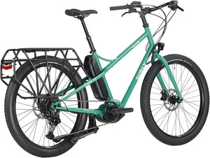 Surly Skid Loader Cargo Ebike - 27.5 Steel Illegal Smile Green Small