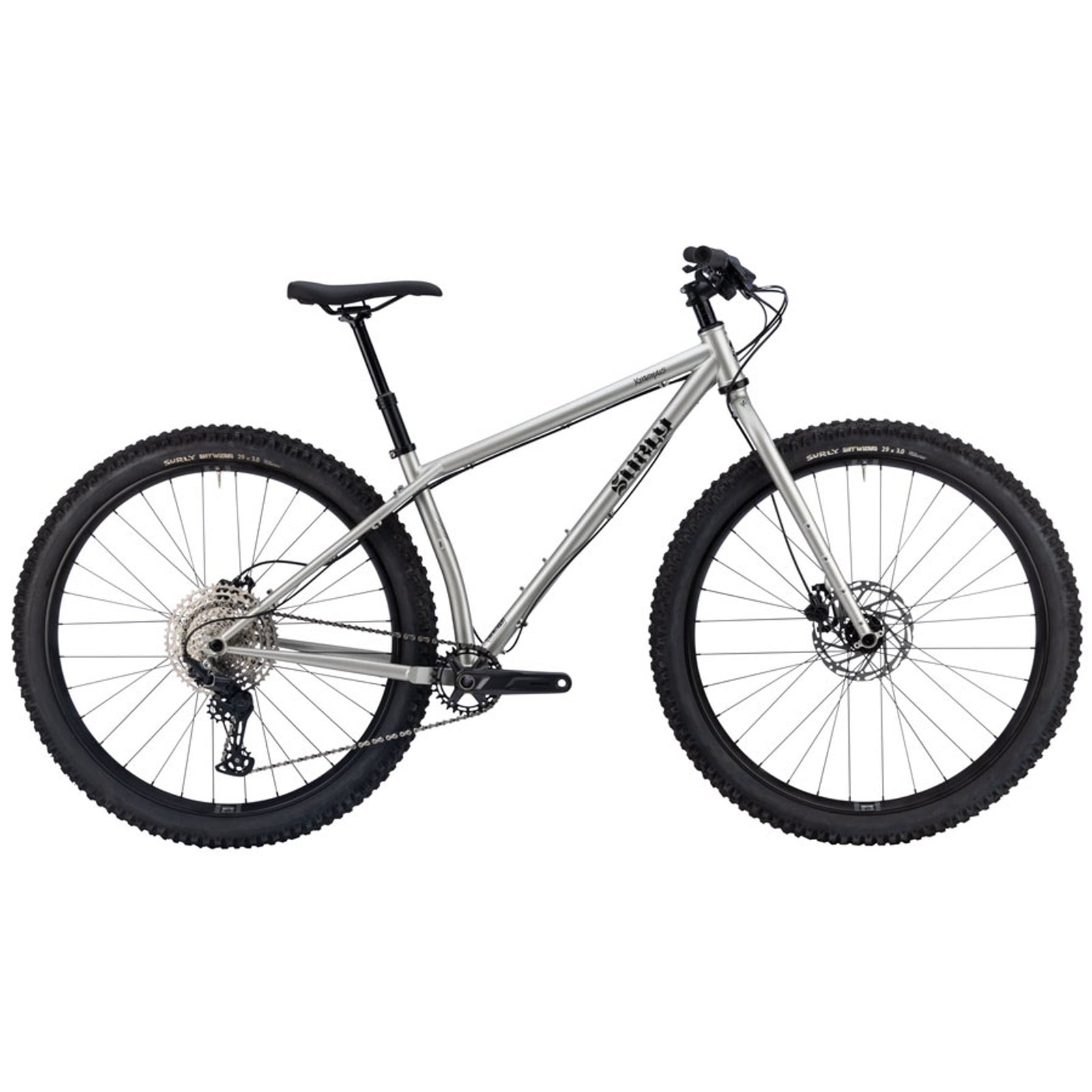 Krampus Bike - Salmon Skin Silver