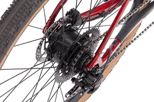 Confluence Essa 8 Flat Bar eBike - Canyon Red
