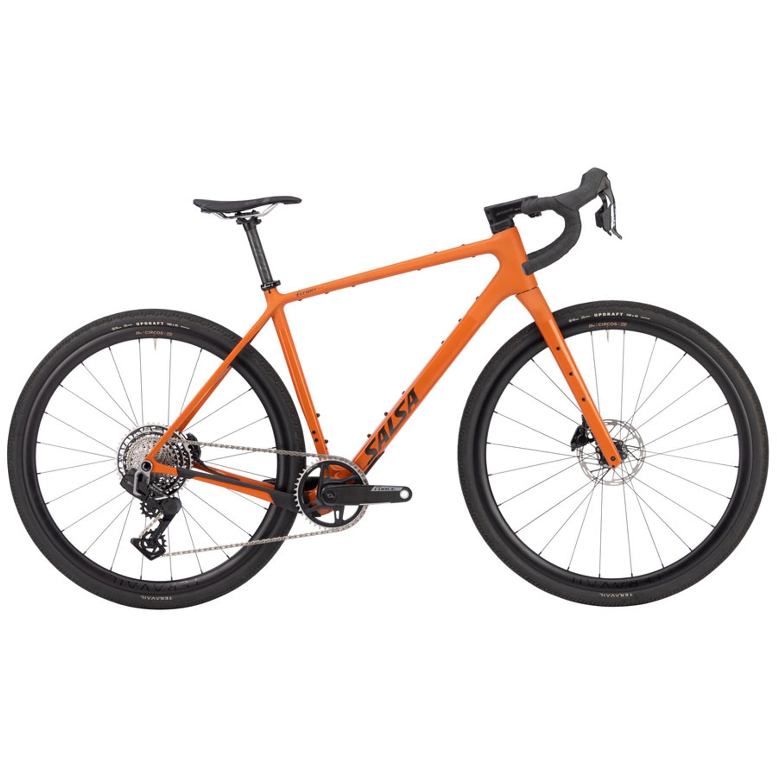 Flyway C DLX Force XPLR AXS 13 Bike - Amber