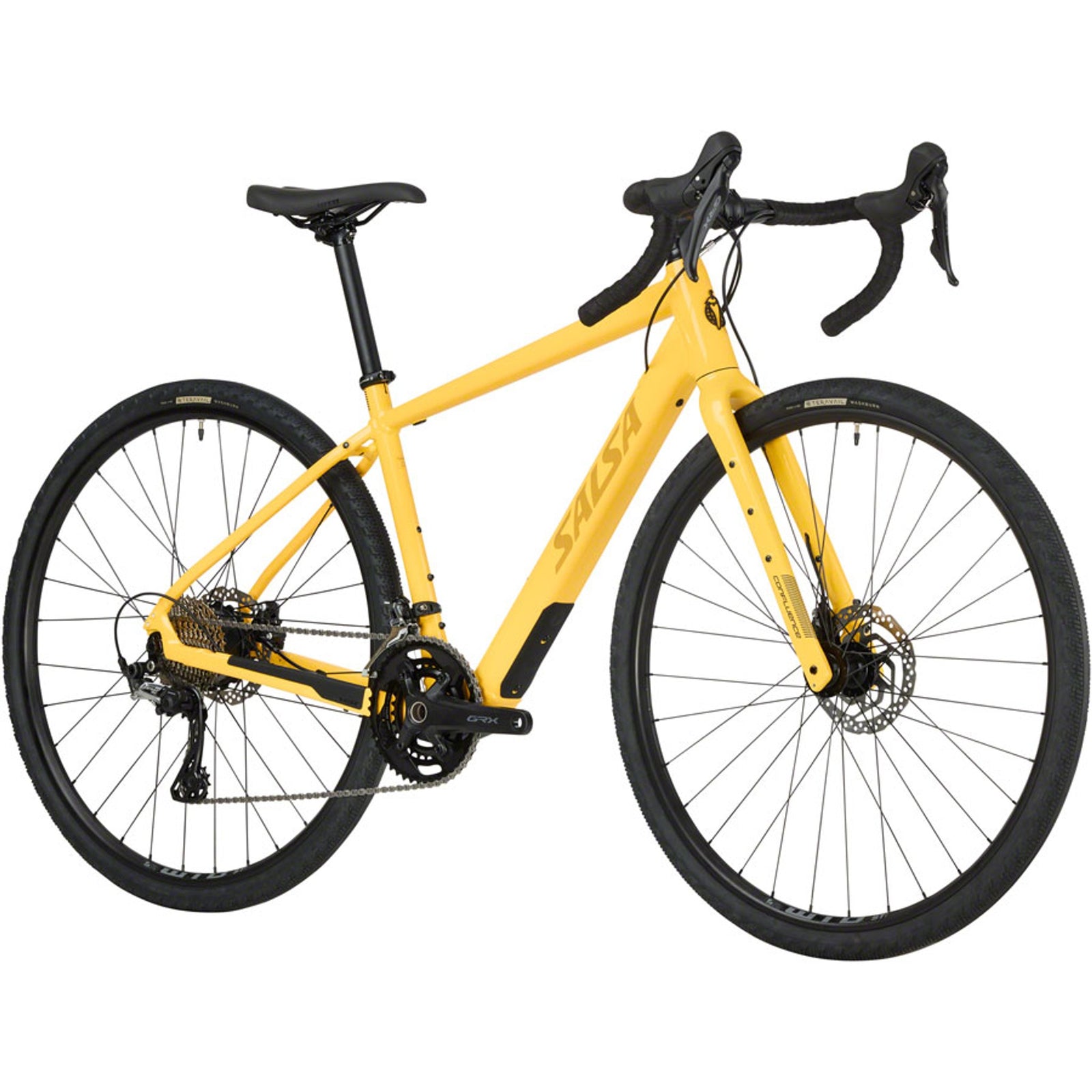 Confluence GRX 600 Drop Bar Ebike - Yellow
