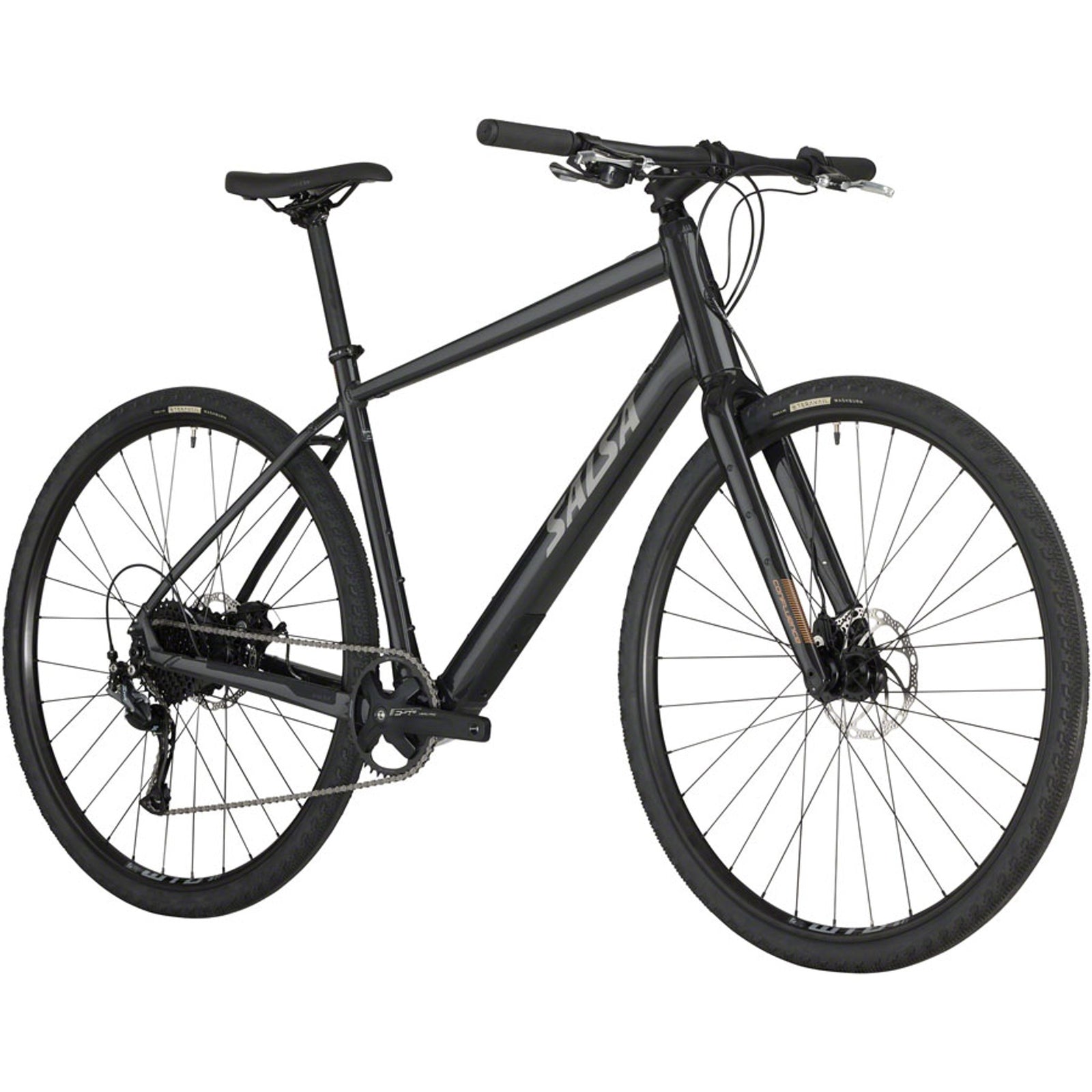 Confluence Altus Flat Bar Ebike - Black