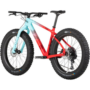 Beargrease X01 Fat Bike - Red/Teal Fade