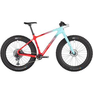 Beargrease X01 Fat Bike - Red/Teal Fade