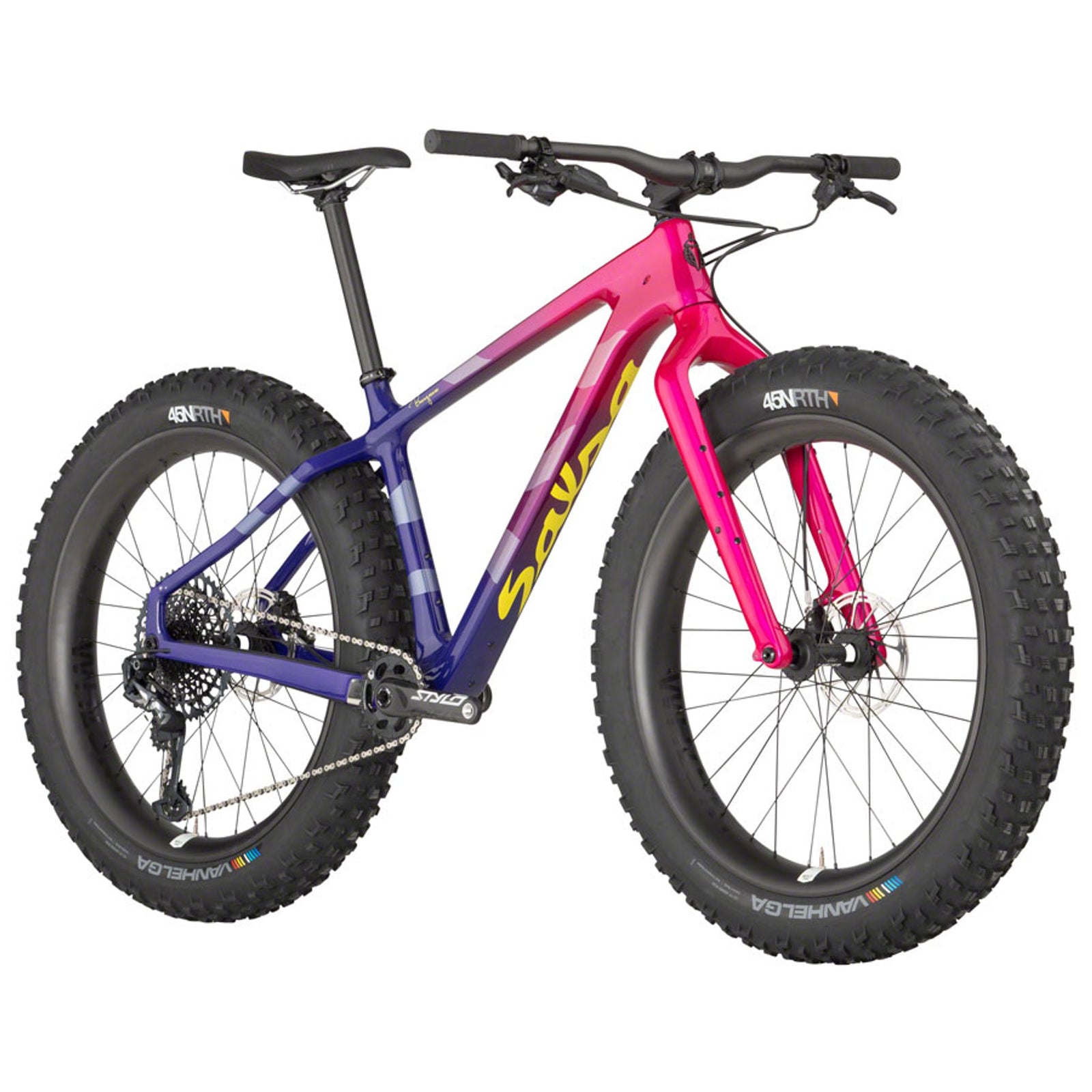 Beargrease X01 Fat Bike - Purple/Pink Fade