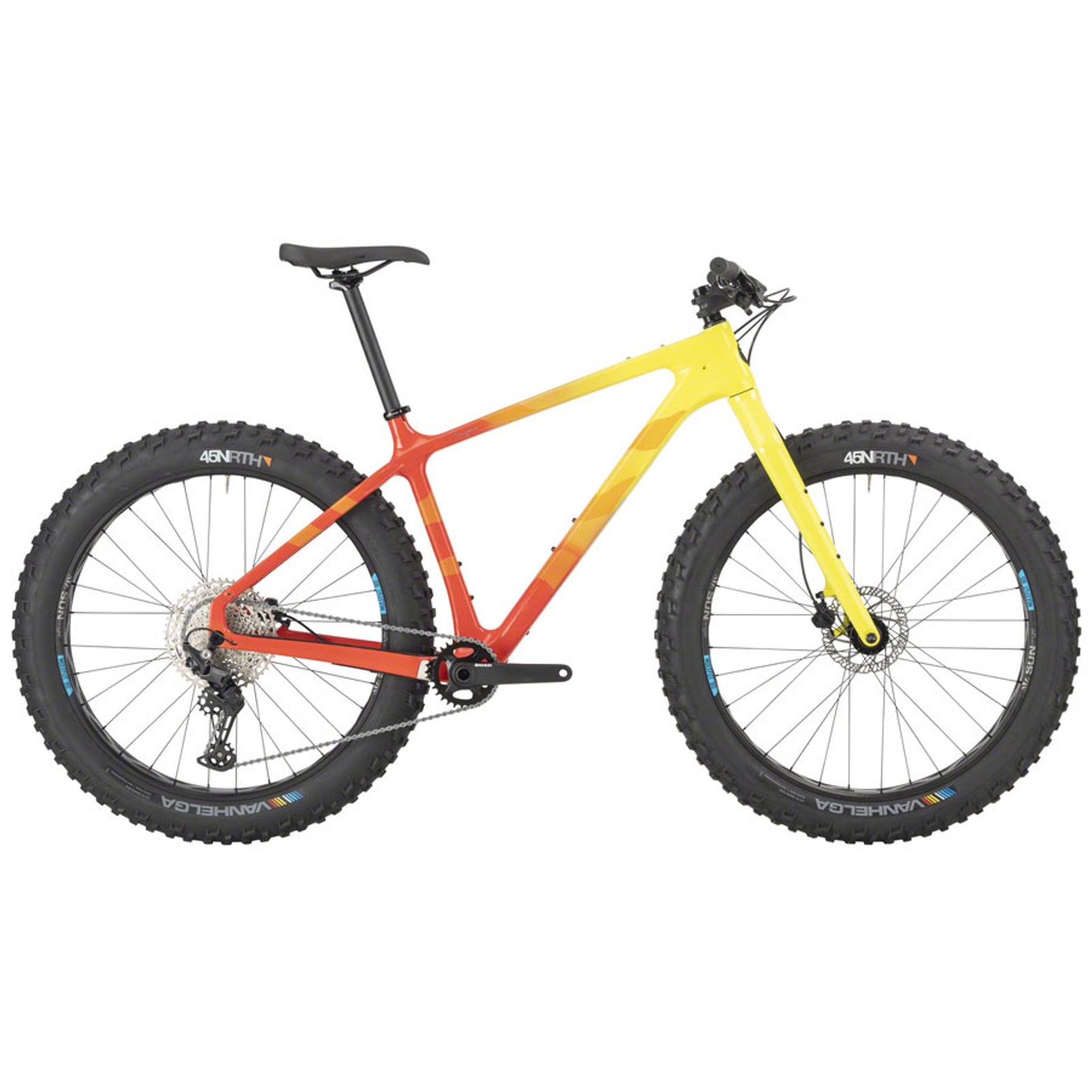 Beargrease Deore 11 Fat Bike - Orange/Yellow Fade