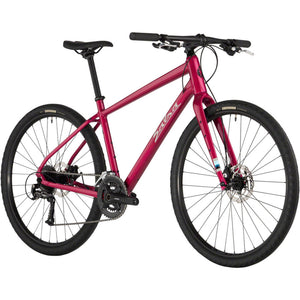 Journeyer Flat Bar Altus 650 Bike - Red