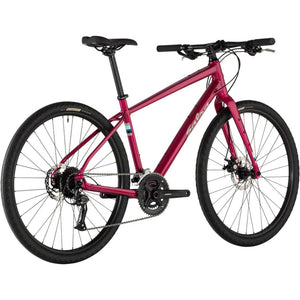 Journeyer Flat Bar Altus 650 Bike - Red