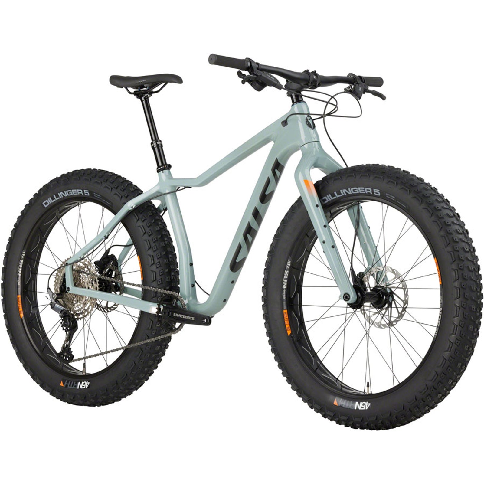 Heyday! Carbon Deore 12 Fat Bike - Gray