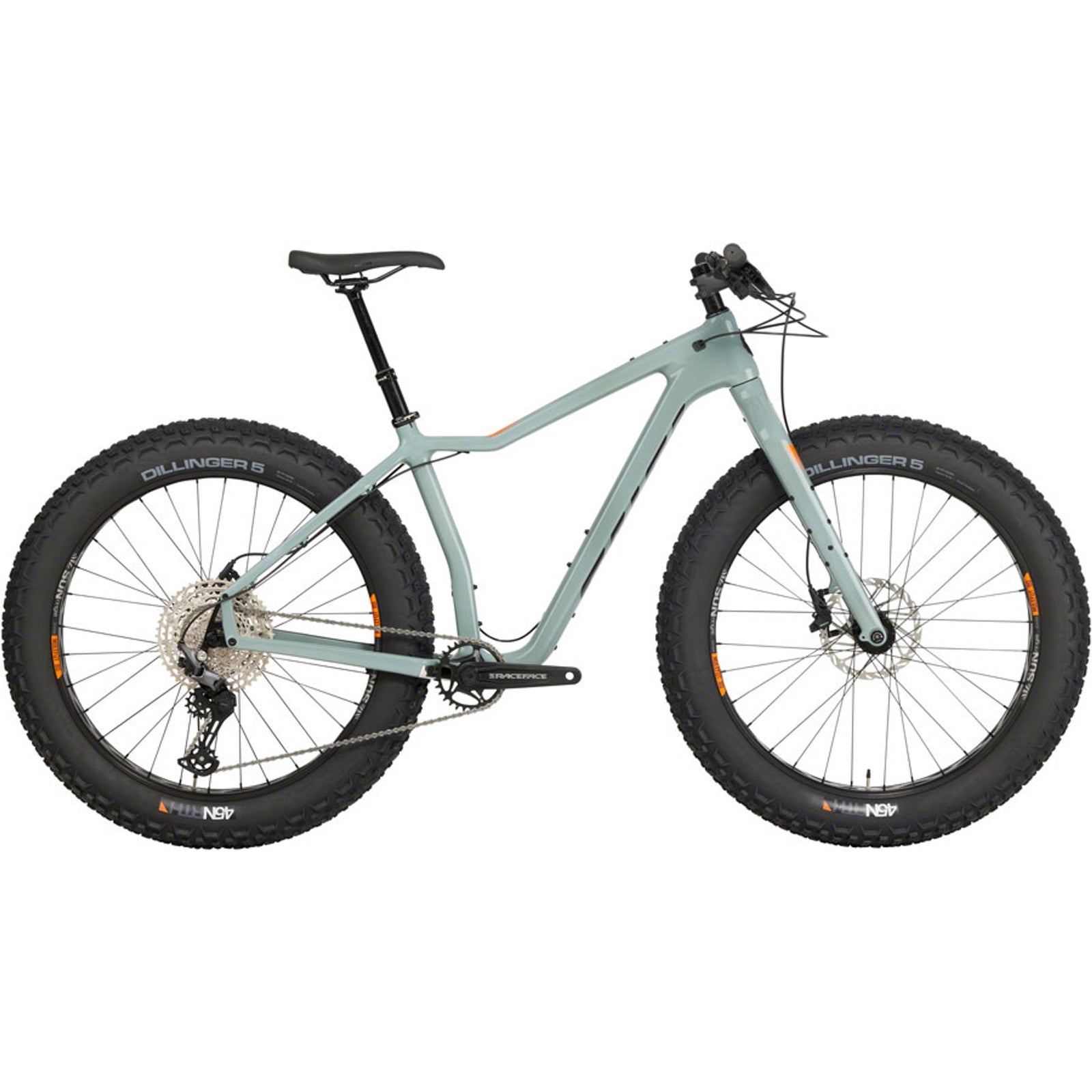 Heyday! Carbon Deore 12 Fat Bike - Gray
