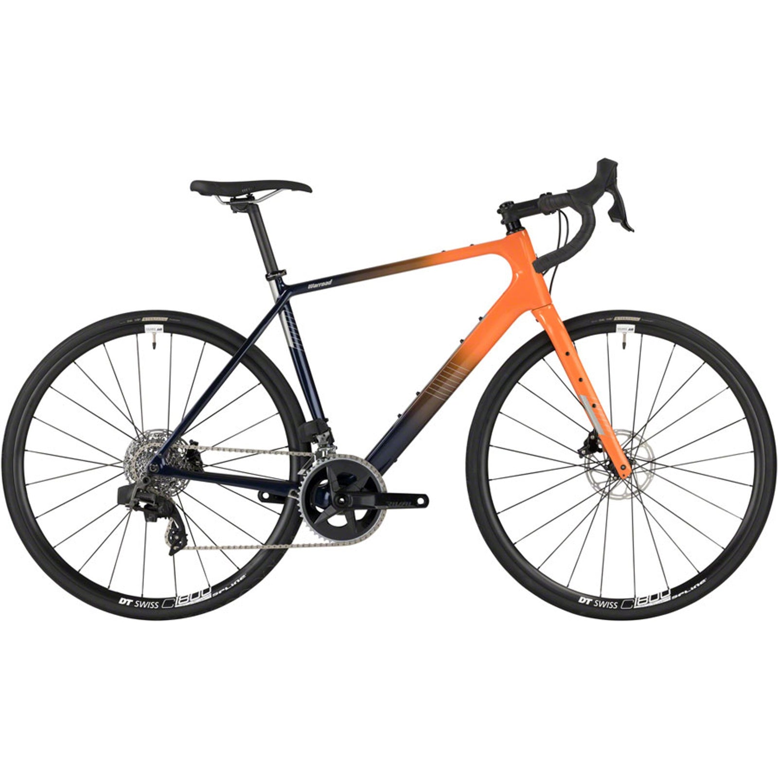 Warroad C Rival eTap AXS Bike - Orange/Purple Fade