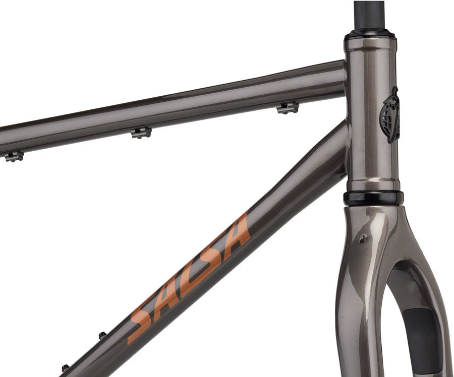 Fargo Frameset - Black - Flat Mount