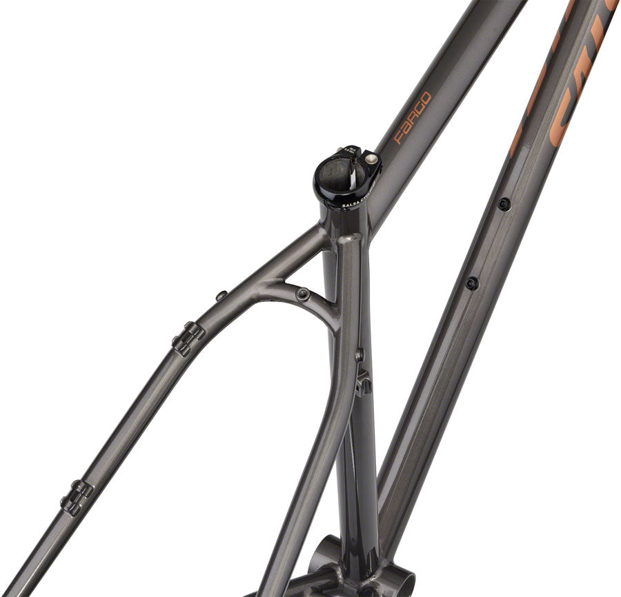 Fargo Frameset - Black - Flat Mount
