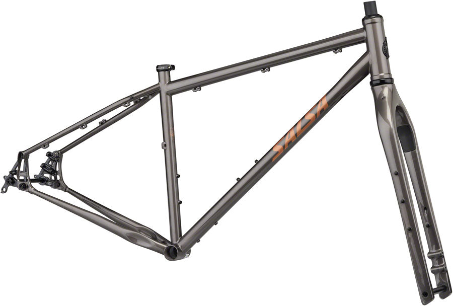 Fargo Frameset - Black - Flat Mount