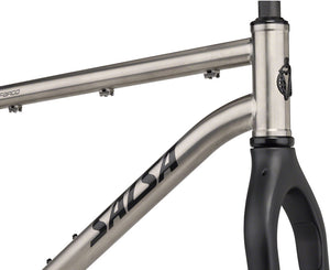Fargo Ti Frameset - Raw - Flat Mount