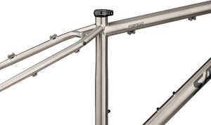 Fargo Ti Frameset - Raw - Flat Mount