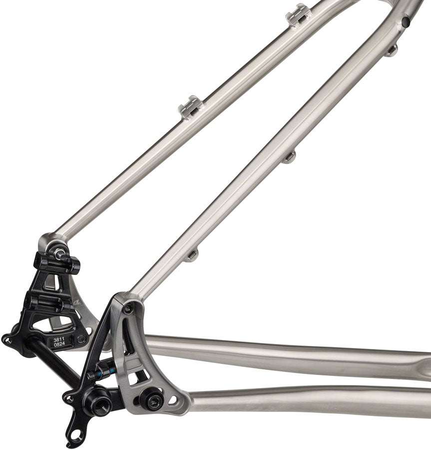 Fargo Ti Frameset - Raw - Flat Mount