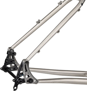 Fargo Ti Frameset - Raw - Flat Mount