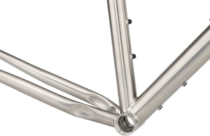 Fargo Ti Frameset - Raw - Flat Mount