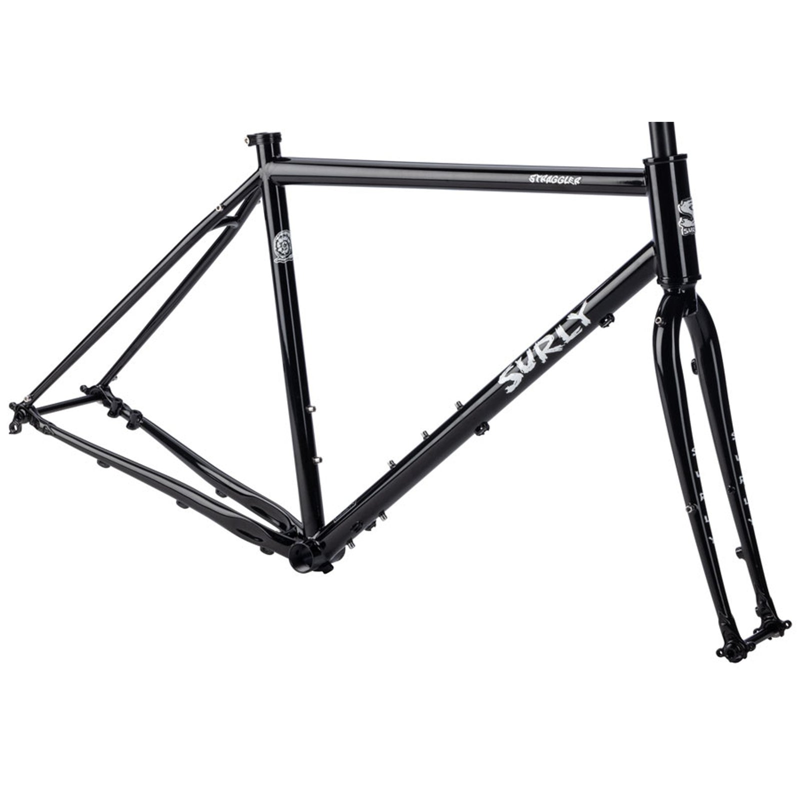 Straggler Frameset - Hi-Viz Black
